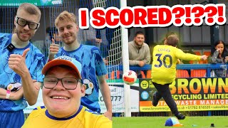 I SCORED IN MY FIRST EVER CHARITY MATCH [upl. by Standice]