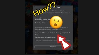 How to ban ANYONE on roblox Proof [upl. by Crispa]