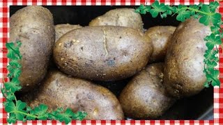 How to Bake Potatoes in a Crockpot  ChefHome [upl. by Lemmueu]