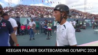 keegan palmer skateboarding  keegan palmer skateboarding Olympic 2024 [upl. by Elwira]