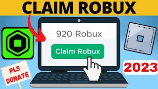 How to Claim Robux in Pls Donate  Roblox Tutorial [upl. by Campos]