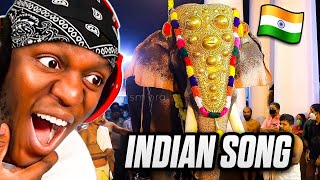 KSI Reacts To An INDIAN Song [upl. by Idyak]