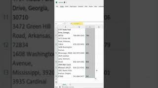 How to Quickly Extract Area and Zip Codes in Excel [upl. by Dee]