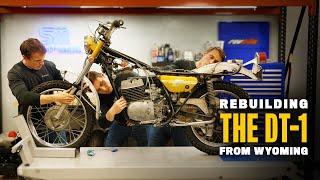 1969 Yamaha DT1 Rebuild ASMR Special  The Shop Manual [upl. by Aiouqes927]