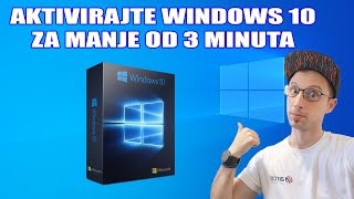 Aktivirajte Windows 10 za manje od 3 MINUTA 2023 UPDATE [upl. by Nera]