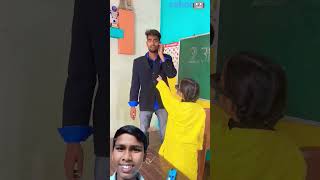 Dhoni sar ka robot Dhoni Sar per Bhari😱😊ytshortsaaganwadicomedyaaganwadikebaccheschool [upl. by Nairdna]