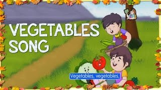 Vegetables Song  Popular English Nursery Rhymes With Lyrics [upl. by Dami]