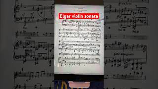 Elgar violin sonata [upl. by Anaitsirk8]