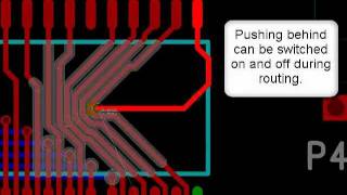 PADS Router  Push amp Shove Routing [upl. by Jordison]