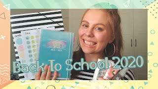 BACK TO SCHOOL 2020  EKAA KERTAA OPEKALENTERI KÄYTÖSSÄ 📓 [upl. by Frederik853]