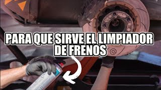 🚀para que sirve el LIMPIADOR de FRENOS🚀 [upl. by Hanley]