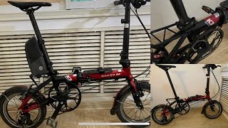 幫Dahon K3裝一個與眾不同的後貨架Dahon K3 original rear rack [upl. by Lirbaj686]