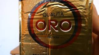 Lavazza Qualita ORO Mielona kawa palona 250g [upl. by Giselbert]