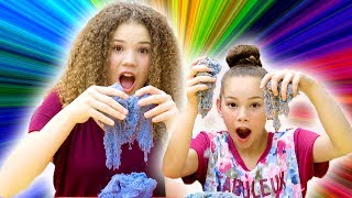 Kinetic Sand Challenge Haschak Sisters [upl. by Kruter244]