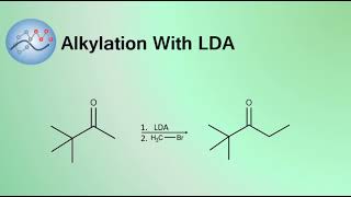 Alkylation With LDA Mechanism  Organic Chemistry [upl. by Haleigh82]