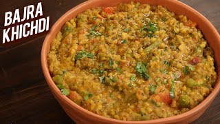 Bajra Khichdi  Pearl Millet Khichdi  Vegetable Khichdi In Pressure Cooker  Ruchi [upl. by Ahsiuqram]