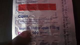 Amoxicillin Trihydrate Capsule use Dose Side effects  हर तरह की बीमारियों के लिए बेस्ट एंटीबायोटिक [upl. by Leirej]