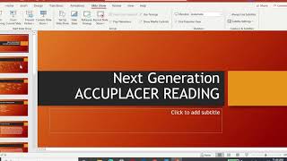 ACCUPLACER Reading Exam Preparation [upl. by Aisha]