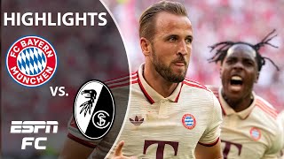 Bayern Munich vs SC Freiburg  Bundesliga Highlights  ESPN FC [upl. by Cornall]