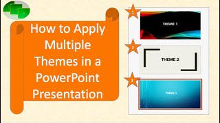 How to Apply Multiple Themes in a PowerPoint Presentation [upl. by Yllet655]