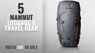 Top 10 Mammut Luggage amp Travel Gear 2018 Mammut Trion Pro 507 Backpack  3051cu in SmokeSienna [upl. by Joey164]