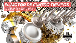 ¿Cómo Funciona un Motor de Cuatro Tiempos [upl. by Sandy]