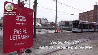 Aarhus Letbane prøvekører [upl. by Ielerol]