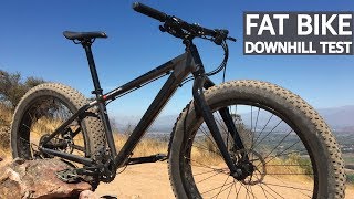 Downhill en una Fat Bike por Primera Vez Mis Honestas Impresiones de la Bicicleta Gorda [upl. by Attebasile708]