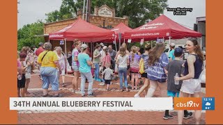 Nacogdoches to celebrate its 34th annual Texas Blueberry Festival [upl. by Rebliw]