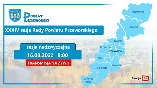 XXXIV sesja Rady Powiatu Przeworskiego VI kadencji sesja nadzwyczajna [upl. by Deckert]