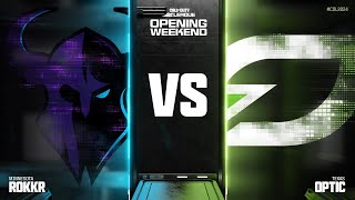 ROKKRMN vs OpTicTexas  Opening Weekend 2024  Day 3 [upl. by Alfreda897]