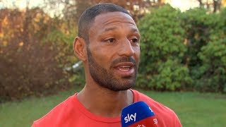 EXCLUSIVE Kell Brook speaks the morning after his win vs Michael Zerafa and calls out Amir Khan [upl. by Llehsad]