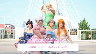 Ютуберша Majestix Idol Project Nonfiction Liella Cosplay Dance Cover [upl. by Ibloc]