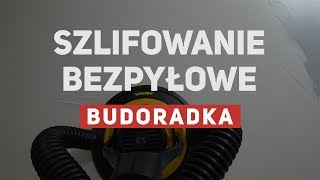 Bezpyłowe szlifowanie gładzi gipsowej [upl. by Hun]