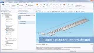 Running a Simulation in COMSOL Multiphysics 68 [upl. by Eatnom]