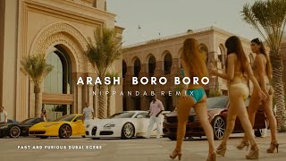 Arash  Boro Boro  Nippandab Remix  FAST amp FURIOUS Dubai Scene [upl. by Zellner]