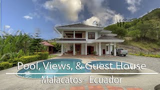 For Sale Elegant Home with Pool amp Guest House  Malacatos Ecuador Real Estate [upl. by Yuria969]