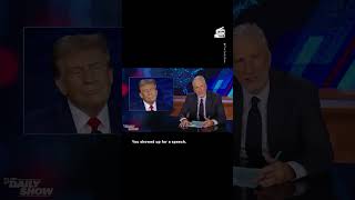 Jon Stewart Reacts to Donald Trump Saying January 6 Wasnt His Fault [upl. by Berke]