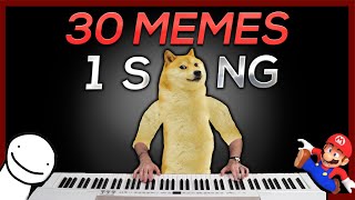 30 MEMES in 1 SONG in 3 minutes [upl. by Brinson]