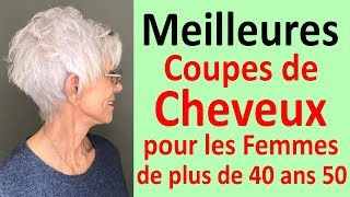 COUPES De Cheveux COURTES 2020 Pour Les Femmes âgées de 40 50 60 ans et plus [upl. by Nannette500]