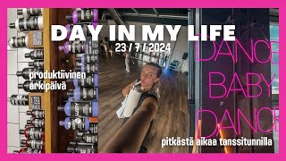 MYDAY  produktiivinen päivä amp pitkästä aikaa tanssitunnilla [upl. by Pattin683]