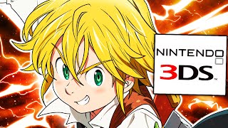 eu joguei um jogo RARO do Nanatsu no Taizai pra Nintendo 3DS [upl. by Rakabuba]