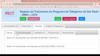 Relatório Quadrimestral Programa de Tabagismo  Preenchimento Farmanet [upl. by Plante630]