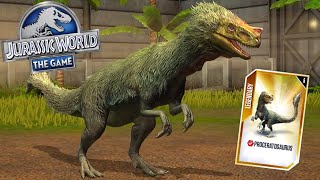 Jurassic World Alive Gameplay  Proceratosaurus [upl. by Tina]