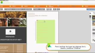 Cómo cambiar el orden de las páginas en el editor Tutorial Editafácil [upl. by Aniroz]