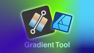 Affinity Designer 22 Gradient Tool Tutorial [upl. by Elvis]