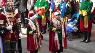 DESFILE DE MOROS Y CRISTIANOS DE SAX  Fiestas 2016 [upl. by Aneertak108]