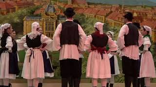 Croatian Folklore Group Hrvatska Ruza Astoria New York  31219  songs and dances from Medimurje [upl. by Enomar]