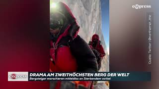 Drama am K2 Bergsteiger marschieren mitleidlos an Sterbendem vorbei [upl. by Amora476]