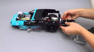 LEGO Technic  42050  Drag Racer  Power Functions [upl. by Wolf]